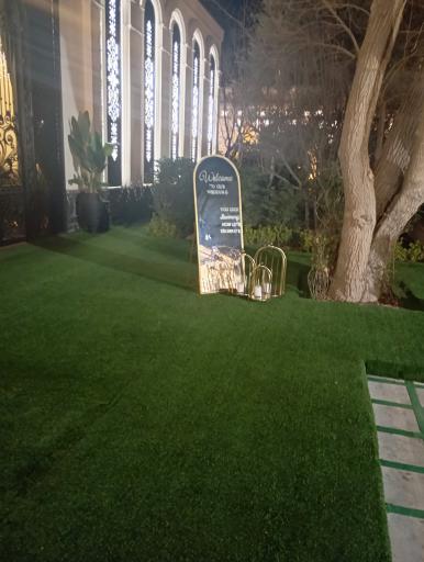 عکس باغ تالار تک درخت