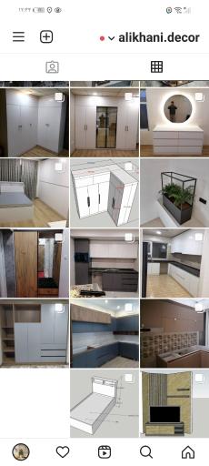 عکس کابینت سازی علیخانی