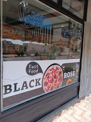 عکس فست فود رز سیاه