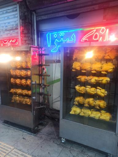 عکس ساندویچ و مرغ بریان