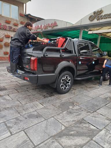 عکس کارواش هودین و هورام