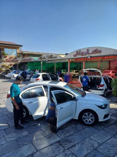 عکس کارواش هودین و هورام