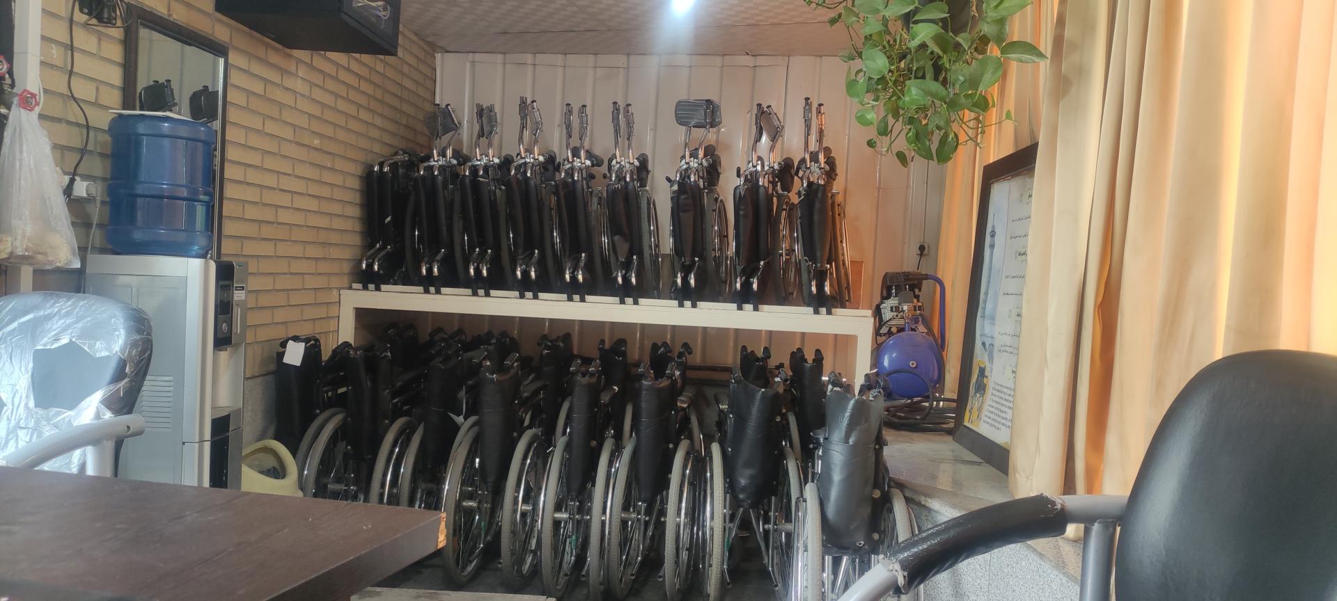 عکس ایستگاه تحویل صندلی چرخدار 