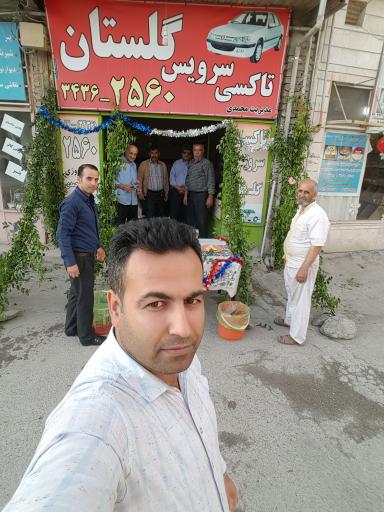 عکس تاکسی تلفنی گلستان سواری بندر گز