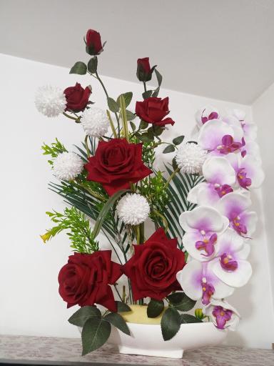 عکس گل مصنوعی عمرانی 