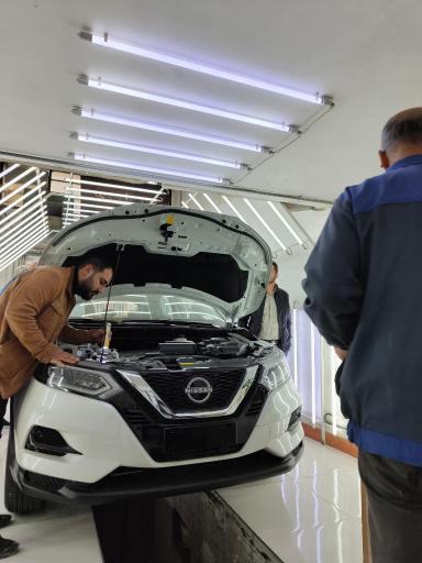 عکس کارشناسی رنگ بدنه و فنی خودرو علیزاده