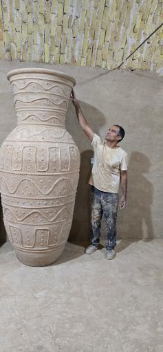 عکس کارگاه تولیدی میراث خاک و اتش