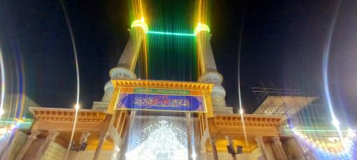 عکس ورودی حرم حضرت شاه‌عبدالعظیم‌الحسنی