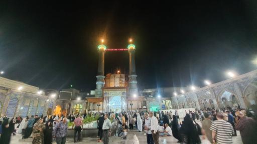 عکس ورودی حرم حضرت شاه‌عبدالعظیم‌الحسنی