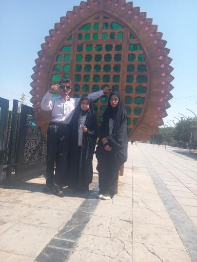عکس ورودی حرم حضرت شاه‌عبدالعظیم‌الحسنی