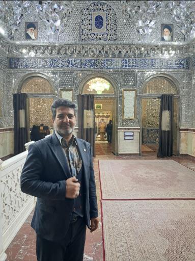 عکس ورودی حرم حضرت شاه‌عبدالعظیم‌الحسنی