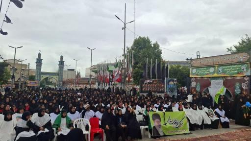 عکس آرامستان گلزار شهدای امامزاده ابراهیم آمل