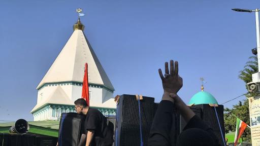 عکس آرامستان گلزار شهدای امامزاده ابراهیم آمل