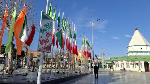 عکس آرامستان گلزار شهدای امامزاده ابراهیم آمل