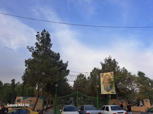 عکس درب جنوبی آرامستان قلعه شیخ