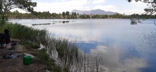 عکس دریاچه قایقرانی