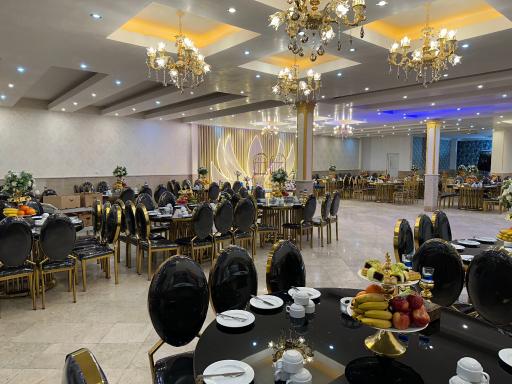 عکس باغ تالار قصر شقایق
