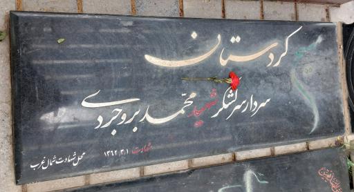 عکس مزار شهید بروجردی