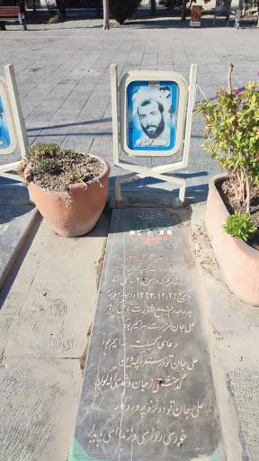 عکس مزار شهید علی صفری