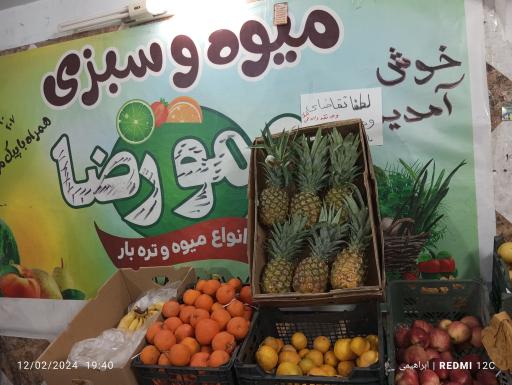 عکس میوه فروشی عمو رضا