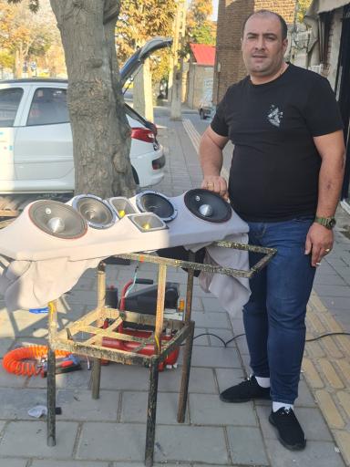 عکس تزئینات اتومبیل رادیو طپش