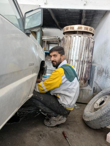 عکس ترمزسازی علی عسگری