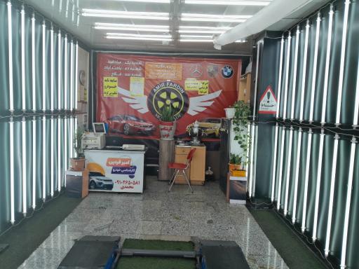 عکس کارشناسی رنگ خودرو امیر فردین