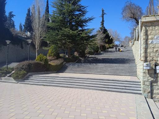 عکس پله ورودی پارک چمران