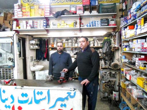 عکس دینام و باطری برادران احدزاده