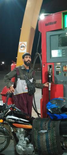 عکس پمپ بنزین میلاد نور