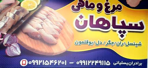 عکس مرغ و ماهی سپاهان