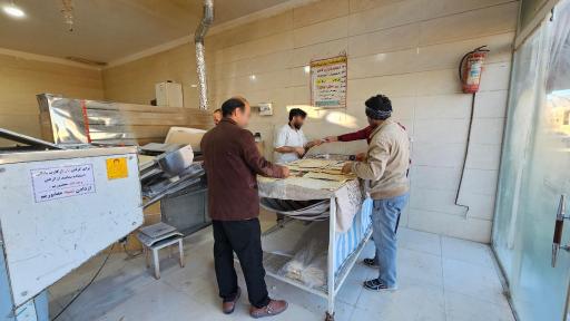 عکس نانوایی لواش 