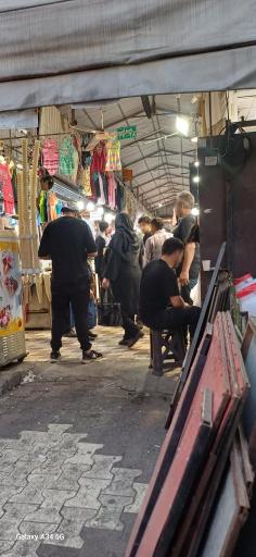 عکس بازار ساحلی آستارا ملت