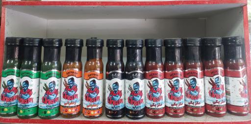 عکس مرغ و گوشت بابک بخشی