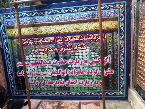 عکس آستان مقدس امامزاده ابوالحسن (ع)
