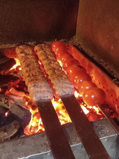 عکس کباب ساطوری سنتی بناب آذربایجان 