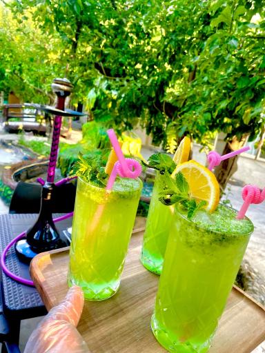 عکس باغ رستوران سنتی آبشار