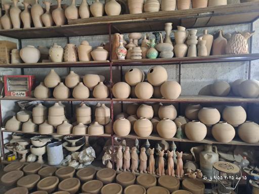 عکس سفال خام توپراق