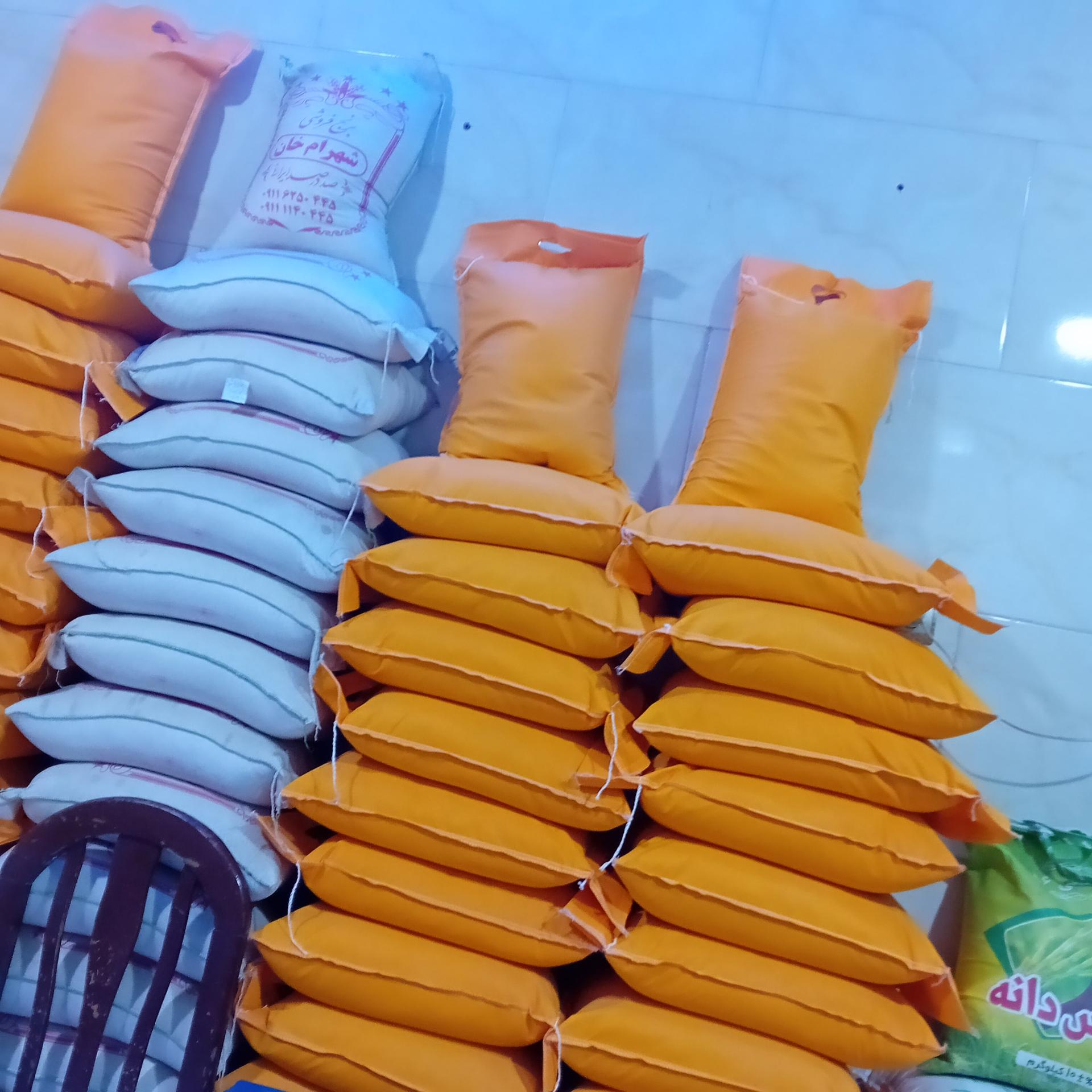 عکس برنج فروشی برغمدی