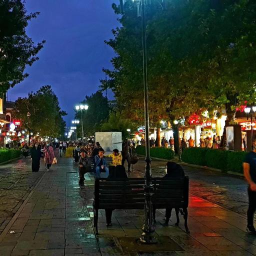 عکس پیاده راه فرهنگی رشت