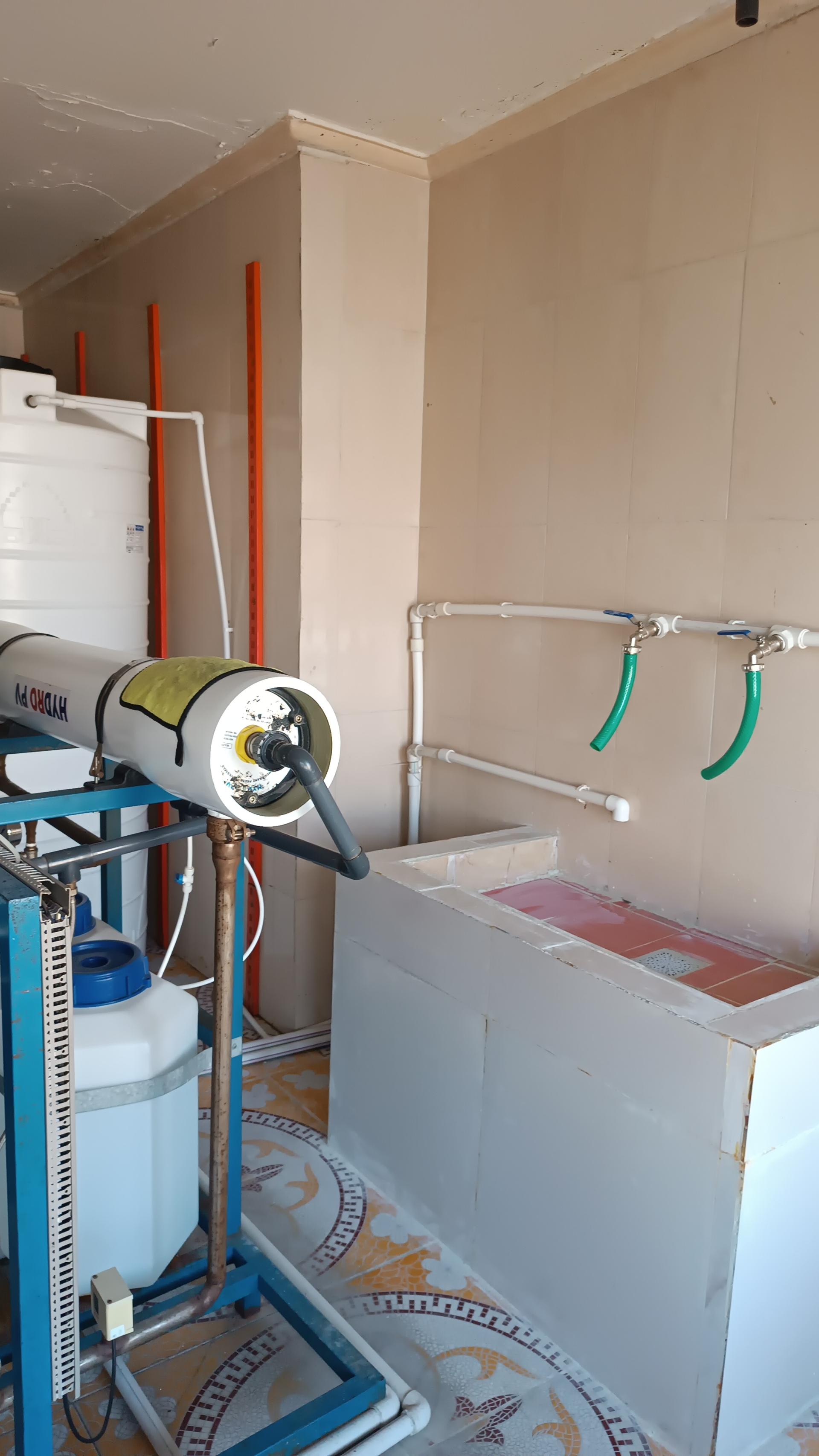 عکس ایستگاه آب تصفیه زمزم