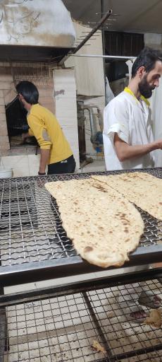 عکس نانوایی سنگکی