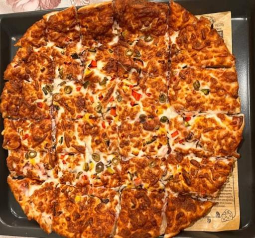 عکس فست فود و پیتزا بادکنک