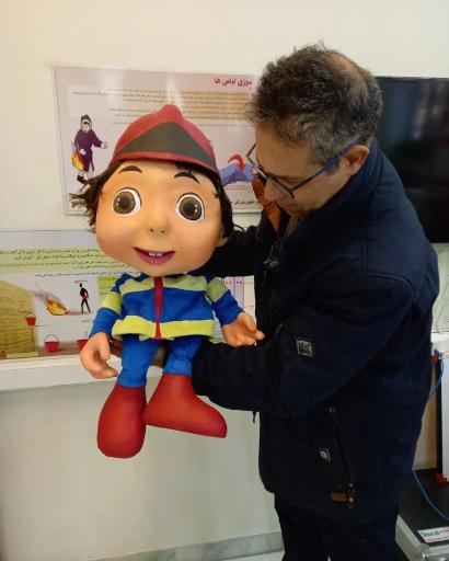 عکس کارگاه عروسک‌های نمایشی