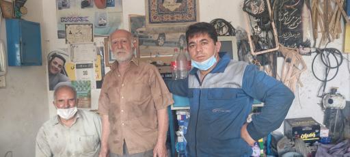 عکس تعمیرگاه اتومبیل مهدی