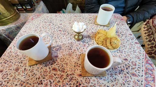 عکس قهوه و چای صلح