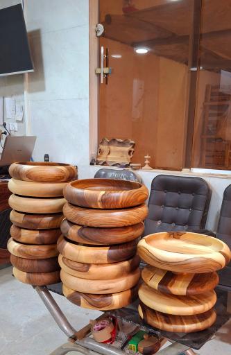 عکس کارگاه خراطی نقش جهان