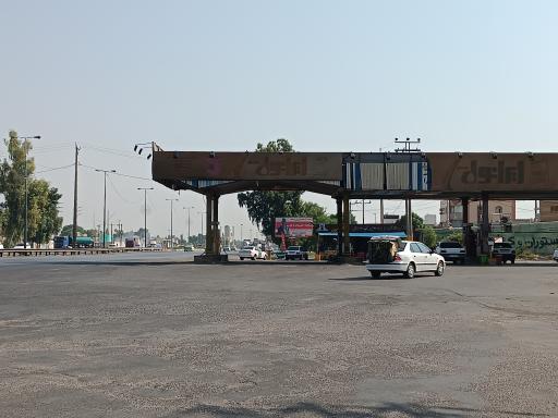 عکس پمپ بنزین عبیداوی شوش