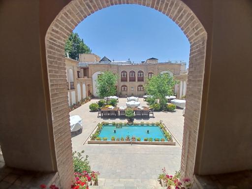 عکس کافه رستوران عمارت تاریخی مصری