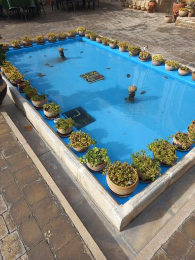 عکس کافه رستوران عمارت تاریخی مصری